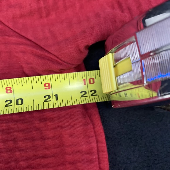 Eileen Fisher Lightweight Jacket Womens S Red Full Zip Cotton Mock Neck Textured - Picture 9 of 10